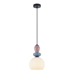 Domali - Lampa wisząca PND-36816-1A-BK-WH