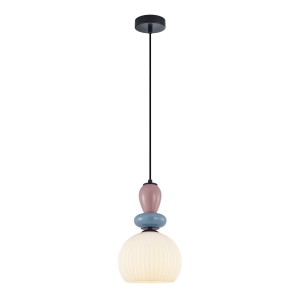 Domali - Lampa wisząca PND-36816-1A-BK-WH