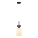 Domali - Lampa wisząca PND-36816-1C-BK-WH