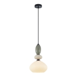 Domali - Lampa wisząca PND-36816-1E-BK-WH