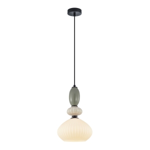 Domali - Lampa wisząca PND-36816-1E-BK-WH