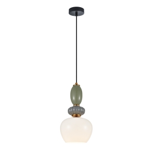 Martelo - Lampa wisząca PND-36545-1B-GD-WH