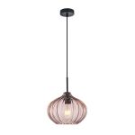 Pansol - Lampa wisząca PND-2940-1S-BK-CF