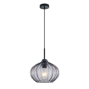 Pansol - Lampa wisząca PND-2940-1S-BK-SG2