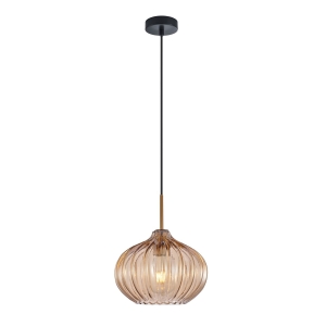 Pansol - Lampa wisząca PND-2940-1S-BRO-AMB