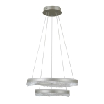 Morte - Lampa wisząca PND-34535-2L-SILV