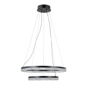 Barlo - Lampa wisząca PND-34526-2L-BK