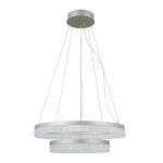 Pantal - Lampa wisząca PND-34533-2L-SILV