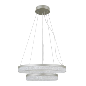 Pantal - Lampa wisząca PND-34533-2L-SILV
