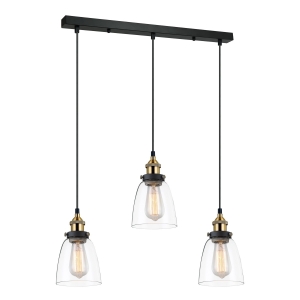 Francis - Lampa wisząca MDM-2563/3 GD+CL