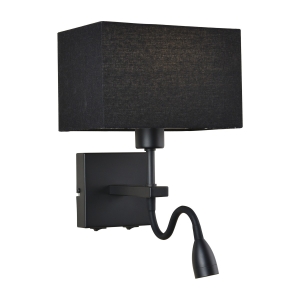Norte - Lampa przyłóżkowa WL-1122-2-BL-BM-RC-BL