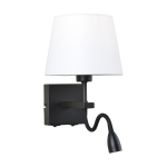 Norte - Lampa przyłóżkowa WL-1122-2-BL-BM-RO-WH