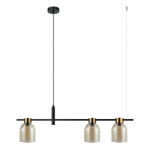 Servio - Lampa wisząca PND-66892-3-BK-AMB