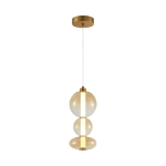 Sonte - Lampa wisząca PND-24352V-24W-AB-AMB