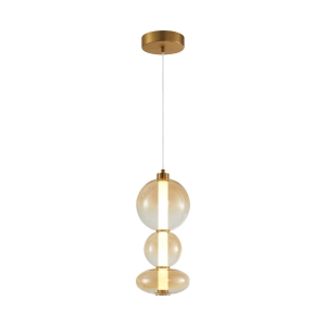 Sonte - Lampa wisząca PND-24352V-24W-AB-AMB