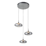 Tenele - Lampa wisząca PND-24028-3A-SILV