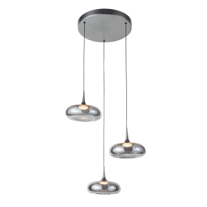 Tenele - Lampa wisząca PND-24028-3A-SILV