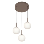 Montes - Lampa wisząca PND-02217-3-BRO