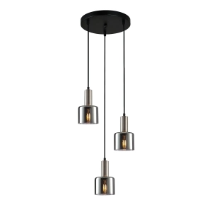 Santia - Lampa wisząca PND-65342-3A-SC+SG