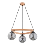 LAMPA WISZĄCA ALFA ADINA PRO DREWNIANA 3xE14 / 62463.01_40