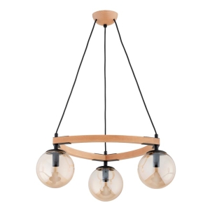 LAMPA WISZĄCA ALFA ADINA DREWNIANA 3xE14 / 62462.01_40