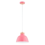 LAMPA WISZĄCA ALFA LORIEN RÓŻOWA 1xE27 / 61358