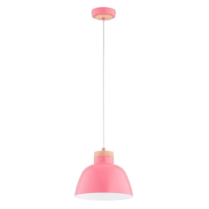 LAMPA WISZĄCA ALFA LORIEN RÓŻOWA 1xE27 / 61358