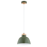 LAMPA WISZĄCA ALFA LORIEN EXE ZIELONA 1xE27 / 61356