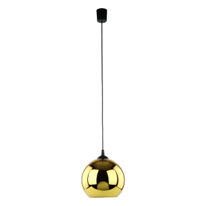 CUBUS ZŁOTY LAMPA WISZĄCA 1