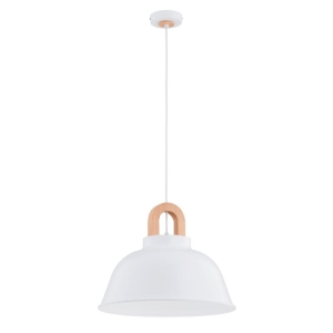 LAMPA WISZĄCA ALFA VAYPER BIAŁA 1xE27  / 61343