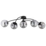 LAMPA SUFITOWA ALFA GILIAN CZARNA 5xE14 / 63241