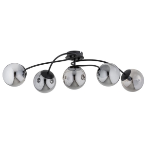 LAMPA SUFITOWA ALFA GILIAN CZARNA 5xE14 / 63241