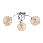 LAMPA SUFITOWA ALFA TEVI CHROM 3xE27 / 62413
