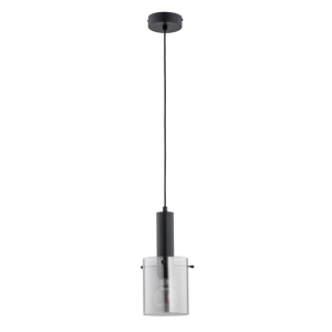 LAMPA WISZĄCA ALFA CELIA CZARNA 1xE27 / 61338
