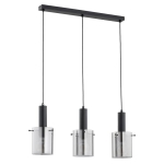 LAMPA WISZĄCA ALFA CELIA CZARNA 3xE27 / 62402