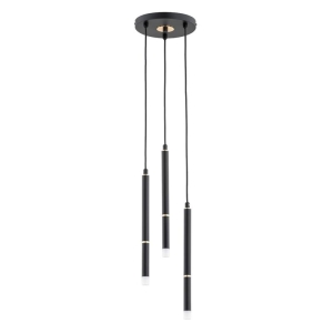 LAMPA WISZĄCA ALFA DESTO CZARNA & ZŁOTA 3xG9 / 62400