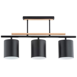 LAMPA SUFITOWA ALFA ARCZI CZARNA 3xE27 / 62397