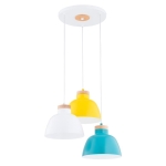 LAMPA WISZĄCA ALFA LORIEN MIX 3xE27 / 62395