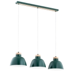 LAMPA WISZĄCA ALFA LORIEN ZIELONA 3xE27 / 62392