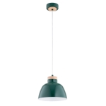 LAMPA WISZĄCA ALFA LORIEN ZIELONA 1xE27  / 61318