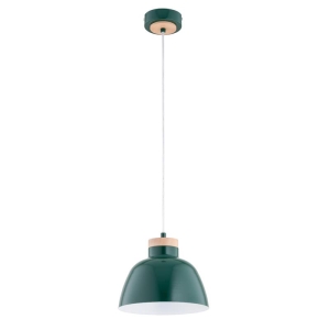 LAMPA WISZĄCA ALFA LORIEN ZIELONA 1xE27  / 61318