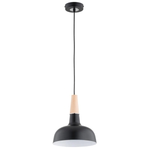 LAMPA WISZĄCA ALFA GOXA CZARNA 1xE27  / 61316