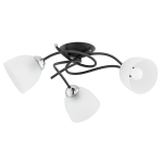 LAMPA SUFITOWA ALFA VERWIL CZARNA 3xE27 /  62384
