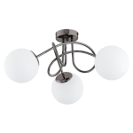 LAMPA SUFITOWA ALFA BANKO CZARNY CHROM 3xE14 / 62369