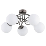 LAMPA SUFITOWA ALFA BANKO CZARNY CHROM 5xE14 / 63202