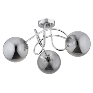LAMPA SUFITOWA ALFA BANKO CHROM 3xE14 / 62366
