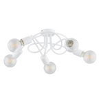 LAMPA SUFITOWA ALFA BOSTON BIAŁA 5xE27 / 63194