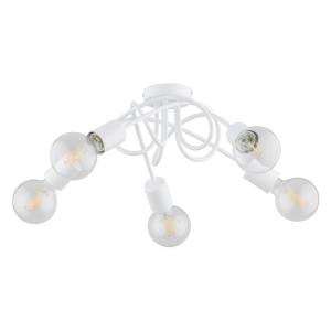 LAMPA SUFITOWA ALFA INTER BIAŁA 5xE27 / 63197