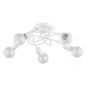 LAMPA SUFITOWA ALFA MAXIS BIAŁA 5xE27 / 63200