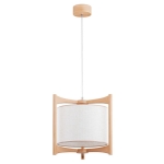 LAMPA WISZĄCA ALFA GALDI ONE DREWNIANA 1xE27 / 61298